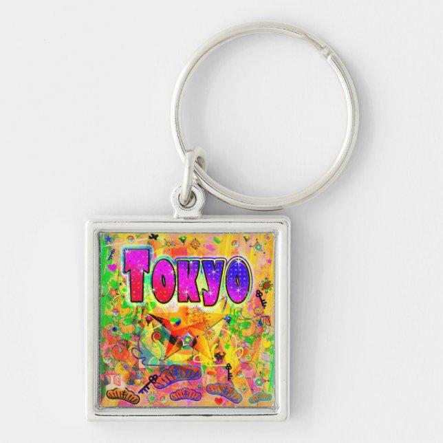 Tokyo Epoch Hour Schlüsselanhänger (Vorne)