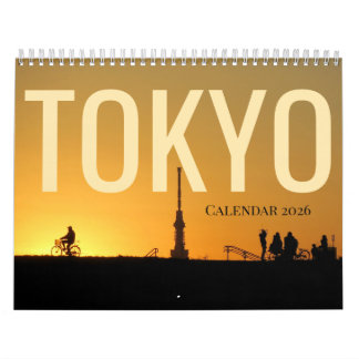 Tokyo-Farbfotografie 2026 Kalender