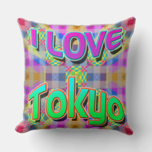 Tokyo Festival 1 "I LIEBE Tokyo" Pillow Kissen