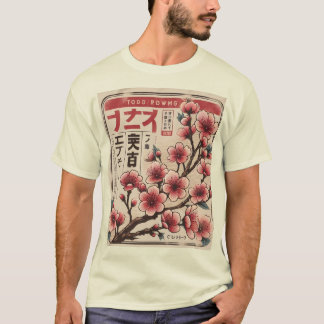 Tokyo Flower Festival Cherry Blossom T-shirt