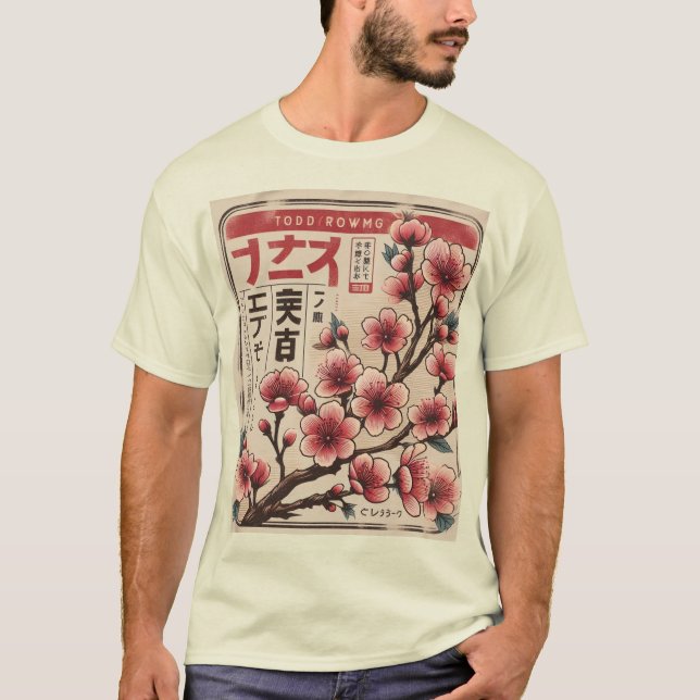 Tokyo Flower Festival Cherry Blossom T-shirt (Devant)