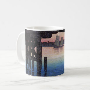 Tokyo Fukagawa, Hasui Kawase Kaffeetasse