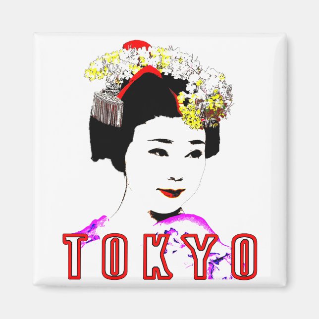 Tokyo Geisha Magnet (Vorne)