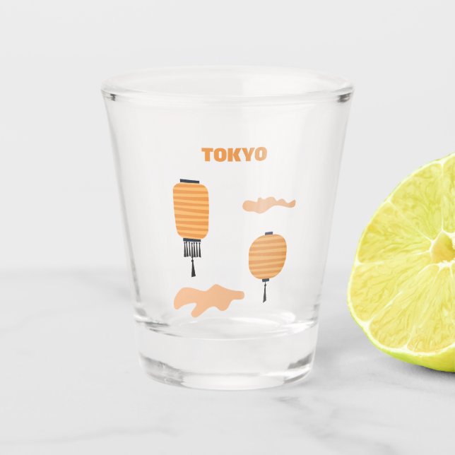 Tokyo Glass Schnapsglas (Vorderseite)
