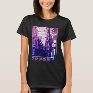 Tokyo Japan Ästhetik Vaporwave Japanisch 90er Stre T-Shirt