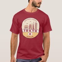 Tokyo Japan City Skyline Emblem