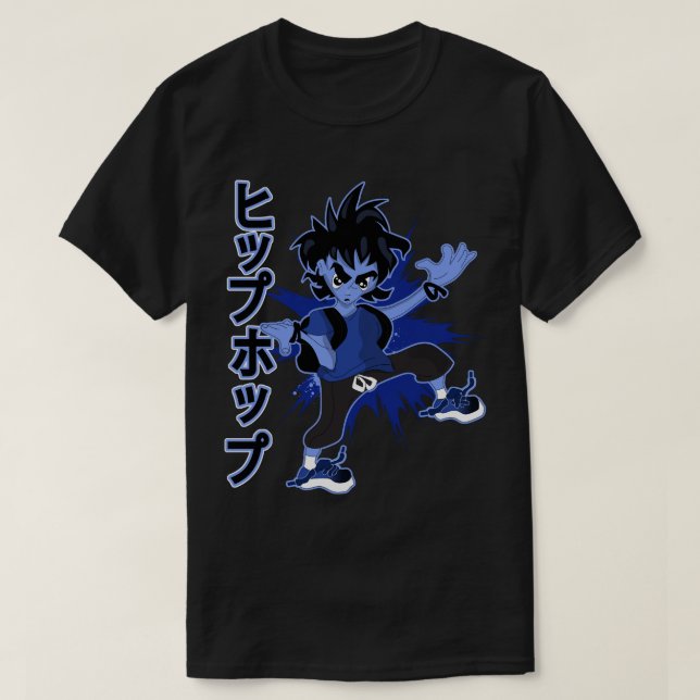 Tokyo & Japan loves hiphop T-Shirt (Design vorne)