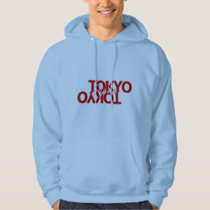 Tokyo Japan Rote Reflexion Typografie Pullover