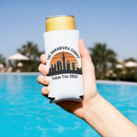 Tokyo Japan Sunset Custom Vacation Souvenir