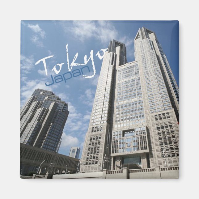 Tokyo Japan Travel Souvenir Kühlschrankmagnete Magnet (Vorne)