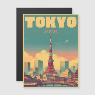 Tokyo Japon Voyage vintage cartes cadeaux magnifiq