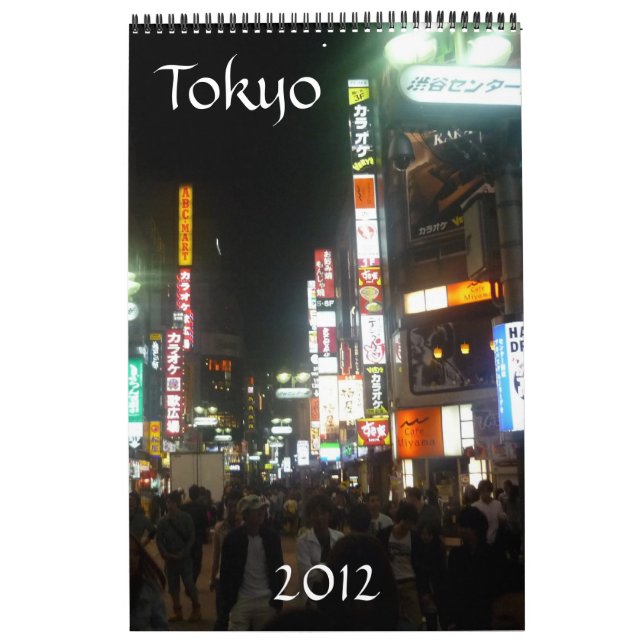 Tokyo-Kalender 2012 Kalender (Titelbild)
