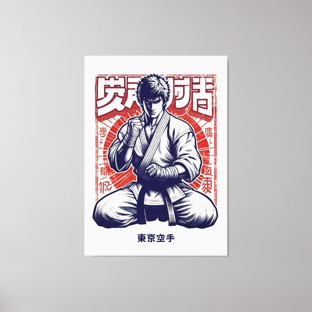 Tokyo Karate Leinwanddruck (Vorderseite)