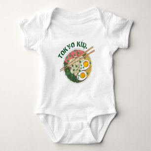 Tokyo Kid Japan japanisches Lebensmittel Ramen Noo Baby Strampler
