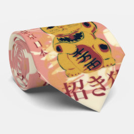 Tokyo Maneki Neko Krawatte