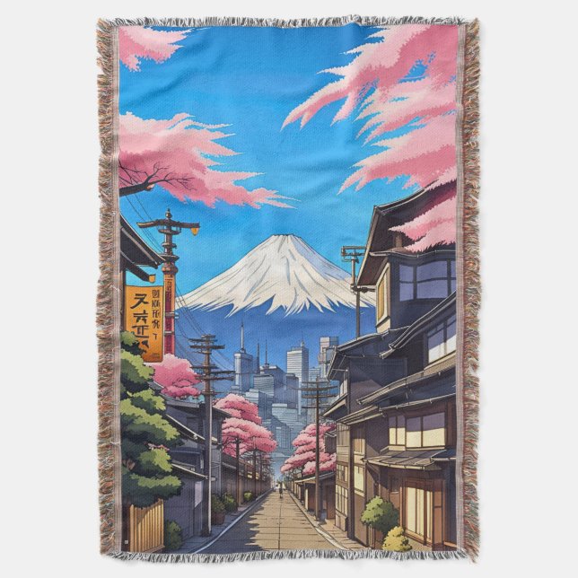 Tokyo Mt Fuji Decke (Vorderseite Vertikal)