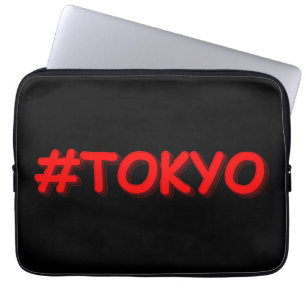 "#Tokyo" Niedliches Design. Jetzt kaufen Laptopschutzhülle