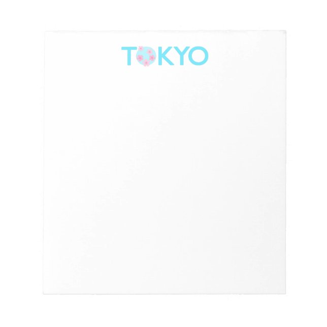 Tokyo Notepad Notizblock (Vorderseite)