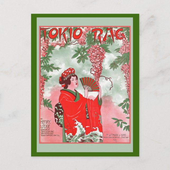 Tokyo Rag Postkarte (Vorderseite)