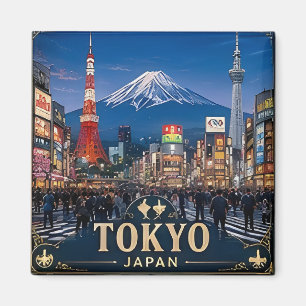 🧲 Tokyo-Reiseerinnerungen aus Japan 🇯🇵 Magnet