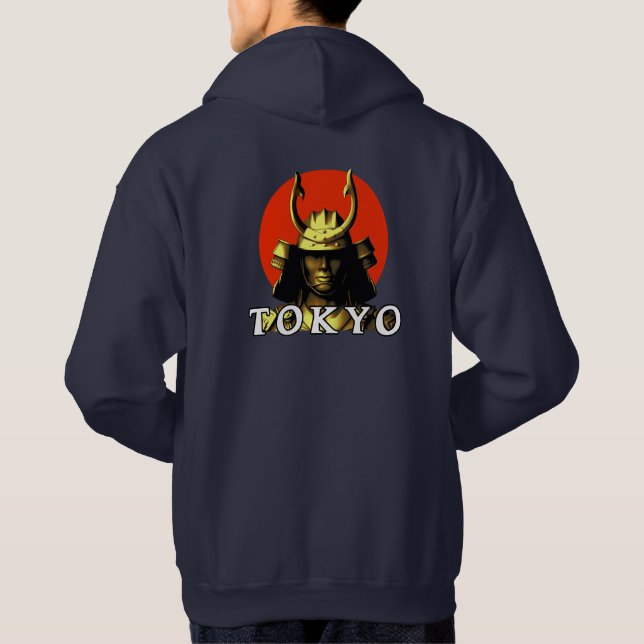Tokyo Samurai Japan Hoodie (Rückseite)