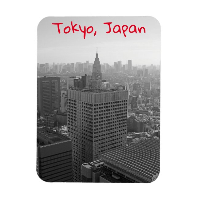 Tokyo Skyline Magnet (Vertikal)