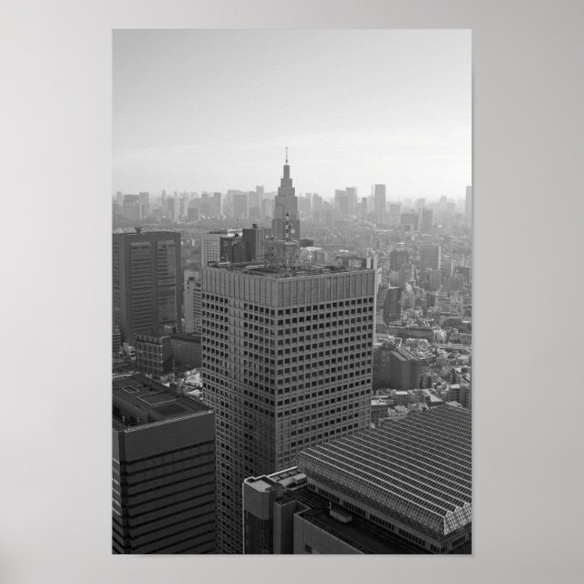 Tokyo Skyline Poster (Vorne)