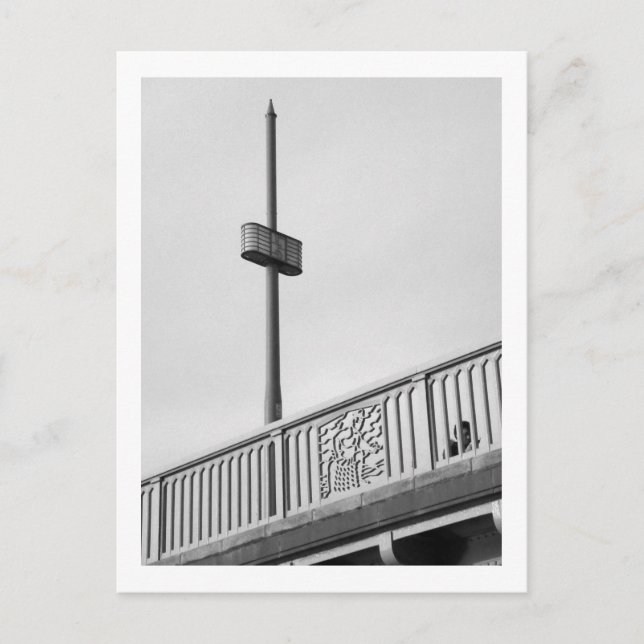 Tokyo Streetlights: Kuramae Bridge Postkarte (Vorderseite)