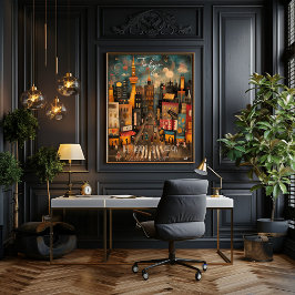 Tokyo: The Heart of Japan - Whimsical Art Poster