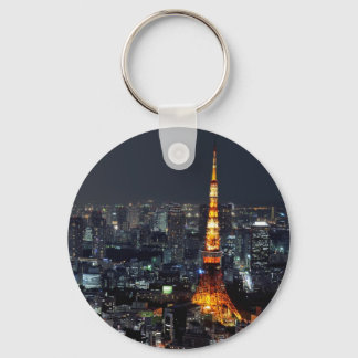 Tokyo Tower by Night: Schlüsselanhänger