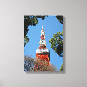 Tokyo Tower, Japan Leinwanddruck