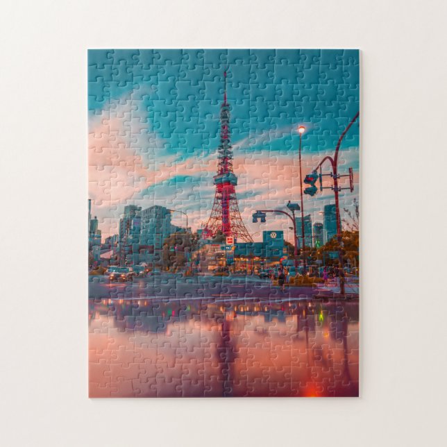 Tokyo Tower Minato-Ku Japan| City Sunset (Vertikal)
