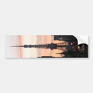 Tokyo Tower Sunrise 東 タ ワ 日 出 京 Autoaufkleber