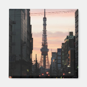 Tokyo Tower Sunrise 東 タ ワ 日 出 京 Magnet