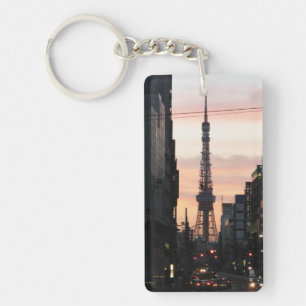 Tokyo Tower Sunrise 東 タ ワ 日 出 京 Schlüsselanhänger