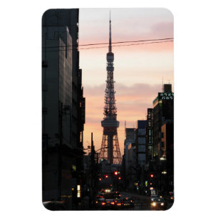 Tokyo Tower Sunrise 東 京 タ ワ 日 出 の Magnet