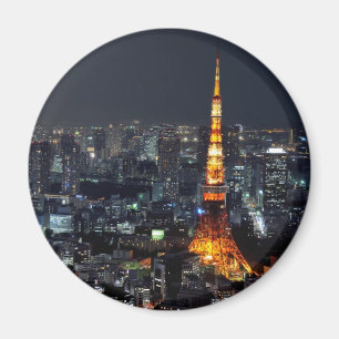 Tokyo-Turm bis zum Nacht Magnet