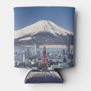 Tokyo Turm: surreal Fuji Dekor. Dosenkühler