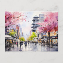 Tokyo Vibes - Städtische Kunst drucken