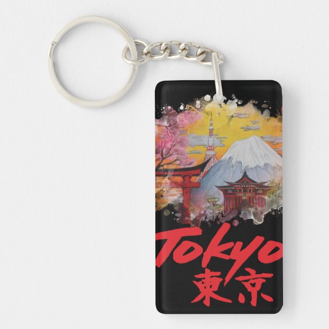 Tokyoschlüsselkette Schlüsselanhänger (Vorderseite)