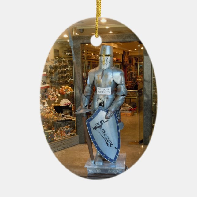 Toledo, Espagne - ornement d'arbre de Noël (Devant)