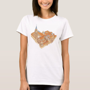 Toledo-Kathedrale. Spanien T-Shirt