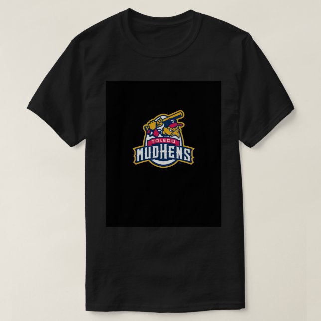Toledo Mud Hens Art Board Print T-Shirt (Design vorne)