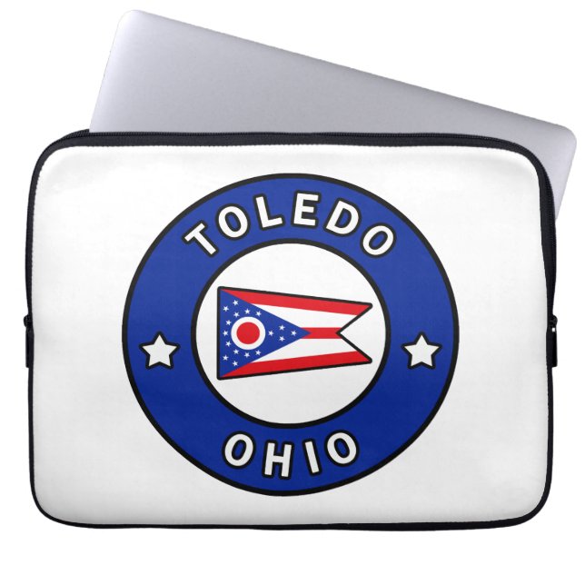 Toledo Ohio Laptopschutzhülle (Vorderseite)