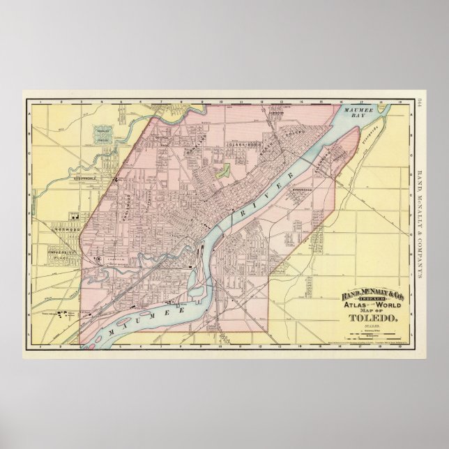 Toledo, Ohio Poster (Vorne)