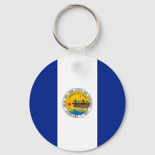 Toledo (Ohio) Schlüsselanhänger der Stadtflagge