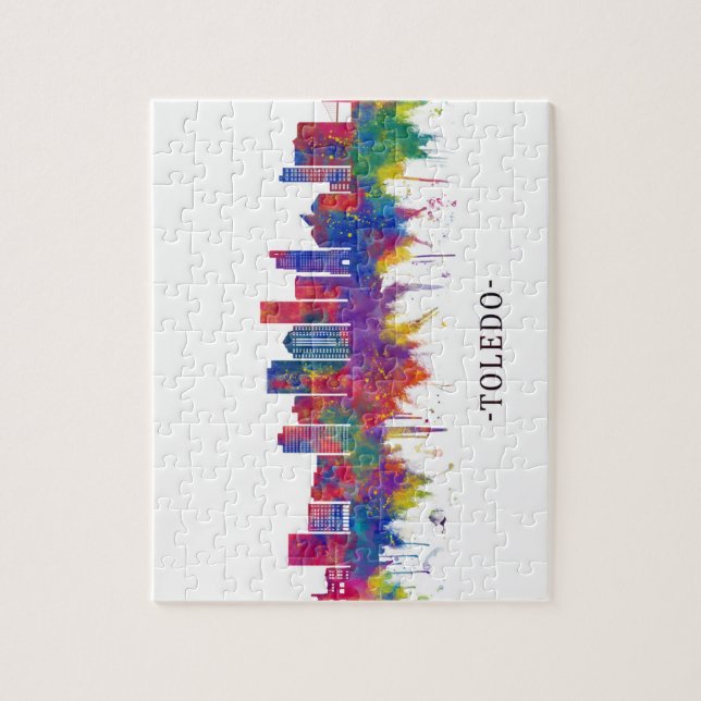 Toledo Ohio Skyline (Vertikal)