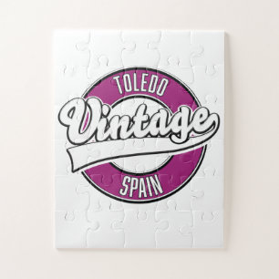 Toledo spain Retro-Logo