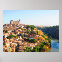 Toledo, Spanien - Poster