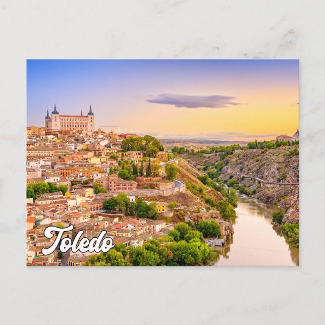Toledo, Spanien Postkarte (Vorderseite)